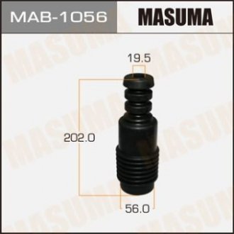 Пильник амортизатора MASUMA MAB1056 (фото 1)