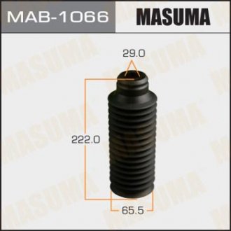 Пильовик переднього амортизатора (пластик) Honda Fit (02-07), Jazz (02-) MASUMA MAB1066 (фото 1)