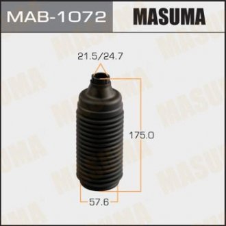 Пильовик амортизатора заднього (пластик) Subaru Legacy (00-09), Outback (00-09) MASUMA MAB1072 (фото 1)