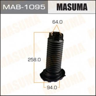 Пильовик переднього амортизатора (пластик) Toyota Camry (14-) MASUMA MAB1095 (фото 1)