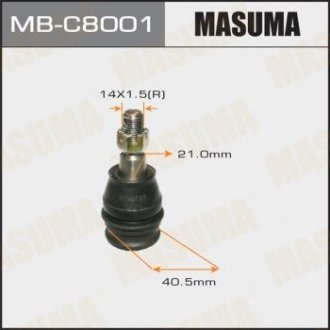 Опора шаровая MASUMA MBC8001 (фото 1)