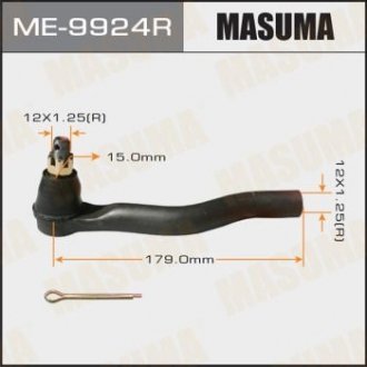 Наконечник кермовий MASUMA ME9924R