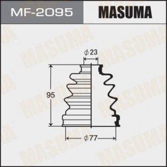 Пильовик зовнішнього шрусу Mazda 3 (03-08)/ Nissan Primera (-01) MASUMA MF2095 (фото 1)