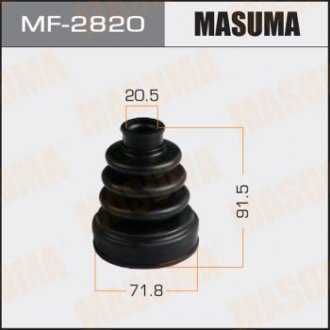 Пыльник ШРУСа наружный Subaru Forester (01-12), Impreza (00-14), Legacy (03-14) MASUMA MF2820 (фото 1)