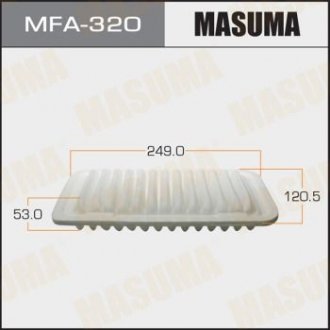 Фильтр воздушный A-197 MASUMA MFA320