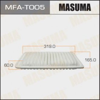 Фільтр повітряний TOYOTA/ COROLLA/ CDE120 01-07 (MFA-T005) MASUMA MFAT005