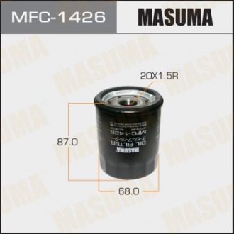 Фільтр масляний Mitsubishi ASX (10-), Colt (02-12), Grandis (03-10), Lancer (00- MASUMA MFC1426