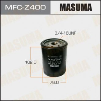 Фільтр масляний Mazda CX-9 (08-10) MASUMA MFCZ400 (фото 1)