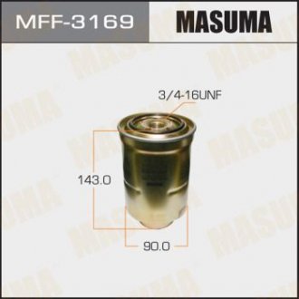 Фільтр паливний Mitsubishi L 200 (08-), Pajero (07-), Pajero Sport (09-15)/ Toy MASUMA MFF3169