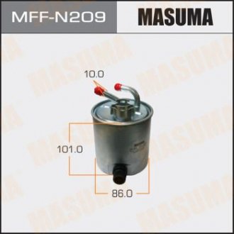 Фільтр паливний Nissan Navara (06-13), Pathfinder (06-) MASUMA MFFN209 (фото 1)