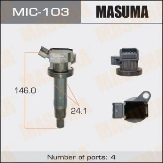 Котушка запалювання MASUMA MIC103 (фото 1)