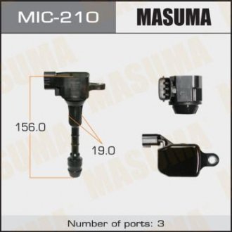 Катушка зажигания MASUMA MIC210 (фото 1)