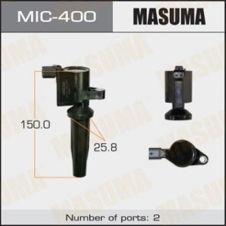 Катушка зажигания MAZDA 3 / LF-DE, L3-VE, L3-DE MASUMA MIC400 (фото 1)