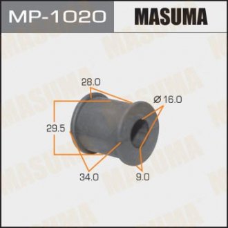 Втулка стабілізатора MASUMA MP1020 (фото 1)