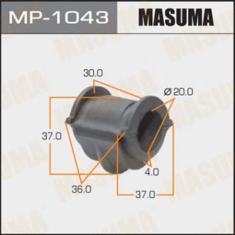 Втулка стабілізатора переднього Nissan Almera (00-06) (Кратно 2 шт) MASUMA MP1043 (фото 1)