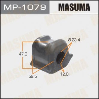 Втулка стабілізатора переднього права Toyota Prius (12-), RAV 4 (12-) MASUMA MP1079 (фото 1)
