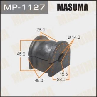 Втулка стабілізатора заднього Honda Accord (08-13) (Кратно 2 шт) MASUMA MP1127 (фото 1)