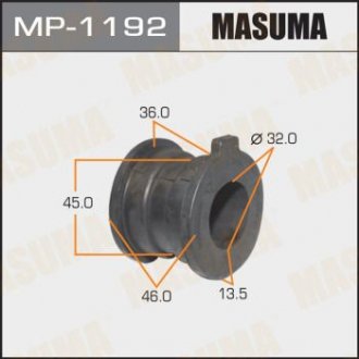 Втулка стабілізатора заднього Lexus GX 470 (03-09) (Кратно 2 шт) MASUMA MP1192 (фото 1)