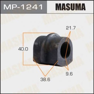 Втулка стабилизатора заднего Nissan Primera (01-07) (Кратно 2 шт) MASUMA MP1241 (фото 1)