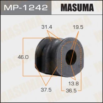 Втулка стабилизатора заднего Nissan Murano (04-08) (Кратно 2 шт) MASUMA MP1242 (фото 1)