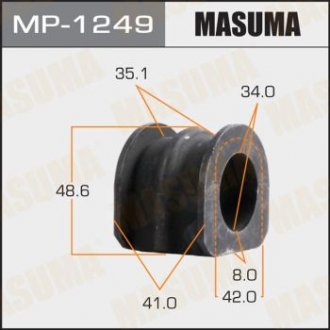 Втулка стабілізатора переднього Infinite FX35 (08-), QX50 (08-) (Кратно 2 шт) MASUMA MP1249 (фото 1)