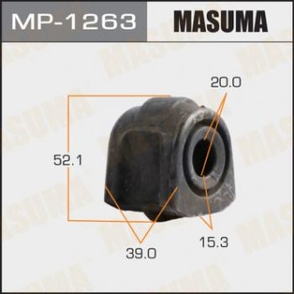Втулка стабілізатора переднього Subaru Legacy Outback (14-) (Кратно 2 шт) MASUMA MP1263 (фото 1)