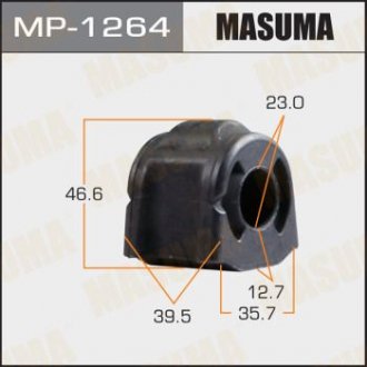 Втулка стабілізатора переднього Subaru Forester (12-), XV (12-) (Кратно 2 шт) MASUMA MP1264