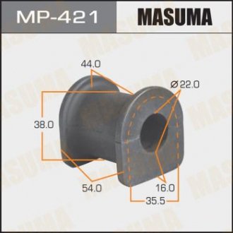 Втулка стабілізатора переднього Mitsubishi (Кратно 2 шт) MASUMA MP421 (фото 1)