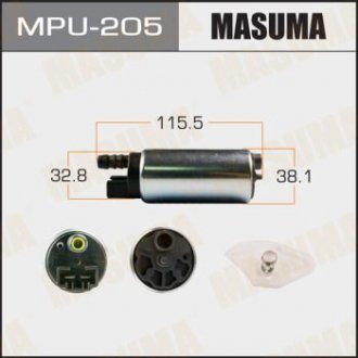 Бензонасос электрический (+сеточка) Nissan MASUMA MPU205 (фото 1)