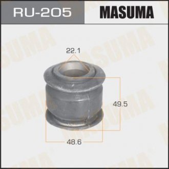 Сайлентблок заднього поздовжнього важеля Nissan Pathfinder (-05) MASUMA RU205 (фото 1)