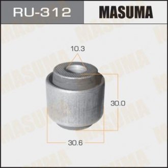 Сайлентблок заднього нижнього важеля Honda CR-V (-01) MASUMA RU312