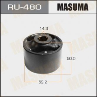 Сайлентблок заднего продольного рычага Toyota RAV 4 (05-) MASUMA RU480 (фото 1)