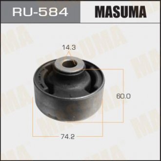 Сайлентблок переднього нижнього важеля передній Honda Accord (02-13) MASUM MASUMA RU584