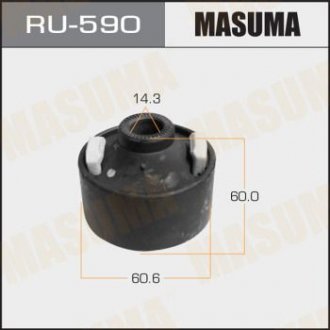 Сайлентблок переднього нижнього важеля задній Toyota RAV 4 (00-05) MASUMA RU590