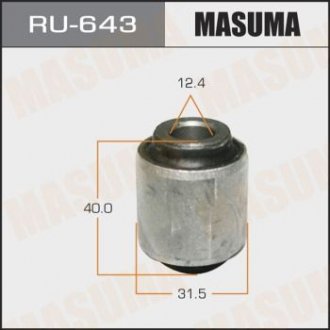 САЙЛЕНТБЛОК ЗАДНЬОЇ ЦАПФИ Nissan Teana (08-14) MASUMA RU643 (фото 1)