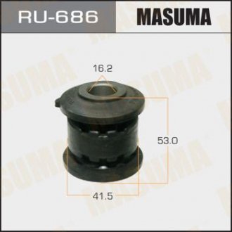 Сайлентблок переднього нижнього важеля передній Mazda CX5 (11-), 3 (13-), 6 (12-) MASUMA RU686 (фото 1)