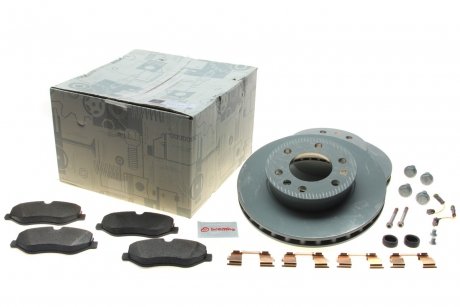 Комплект тормозной (диски+колодки)) MERCEDES-BENZ 9064230000 (фото 1)