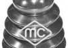 Пыльник шруса наружн nissan micra/citroen c3 1.4, 1.6 (03-) (00171) metalcaucho