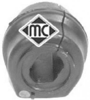 Втулка стабілізатора переднього peugeot 307 (00-), 308 (07-) 21mm Metalcaucho 04431 (фото 1)