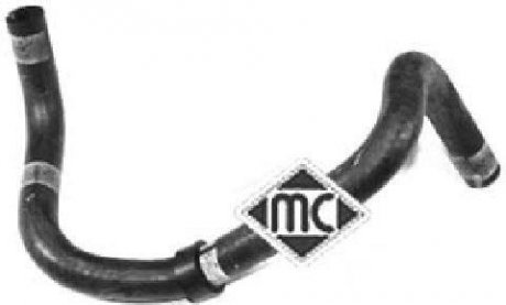 Патрубок системи опалення citroen jumper/fiat ducato/peugeot boxer (94-) Metalcaucho 08841