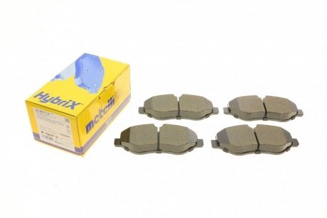 Комплект тормозных колодок из 4 шт. дисков Metelli 22-0671-0 (фото 1)