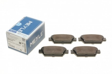 Комплект тормозных колодок из 4 шт. дисков MEYLE 025 211 2514 (фото 1)