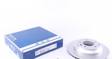 Тормозной диск вентилируемый задний PLATINUM Audi Q7, VW TOUAREG MEYLE 115 523 0041/PD