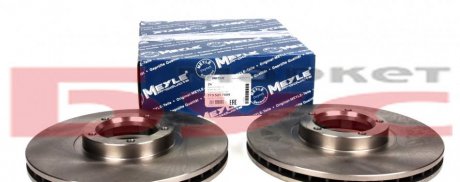 Тормозной диск передний вентилируемый MEYLE 715 521 7009 (фото 1)