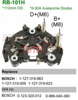 Выпрямитель диодный MOBILETRON RB101H