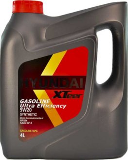Масло моторное / Gasoline Ultra Efficiency 5W-20 (1 л) MOBIS 1011013 (фото 1)