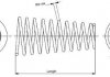MONROE NISSAN Пружина подвески задн.X-Trail 01- SP3665