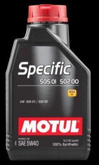 Масло моторне 100% синтетичне д/авто MOTUL 101573