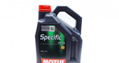 Масло моторное Specific CNG/LPG 5W-40 (5 л) MOTUL 854051 (фото 1)