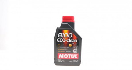 Масло моторне 8100 Eco-Clean 0W-20 (1 л) MOTUL 868111 (фото 1)